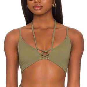 Tularosa Alessia Top in Olive Size M